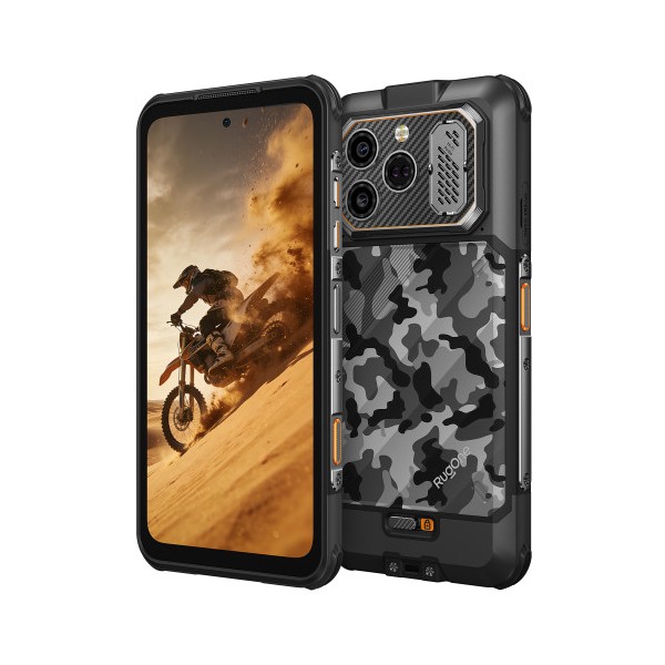 RUGONE XEVER 8 BLACK 256 GB ROM BY ULEFONE (8GB + 8GB DYNAMIC RAM)