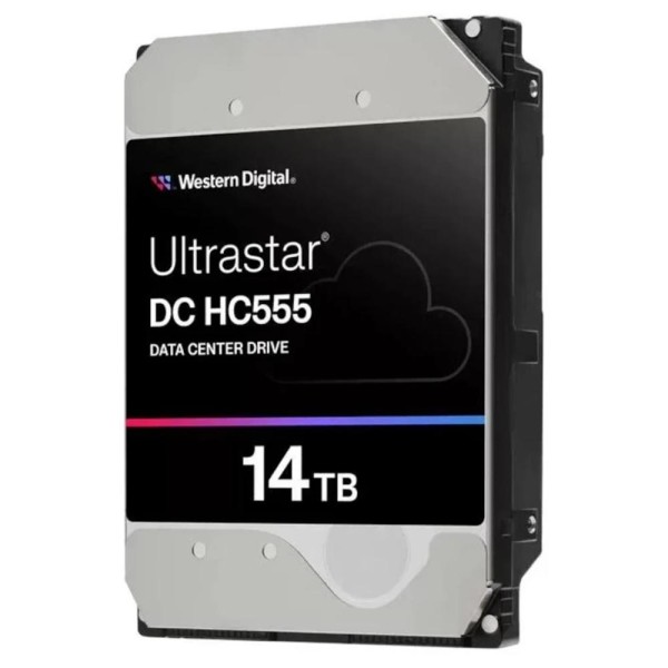 Disco duro interno hdd wd western digital ultrastar dc hc555 14tb 3.5 pulgadas sata3 7200rpm 512mb