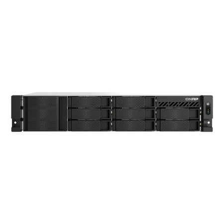 Servidor nas qnap ts - 855eu 8 bahias 2u rack 8gb gigabit ethernet