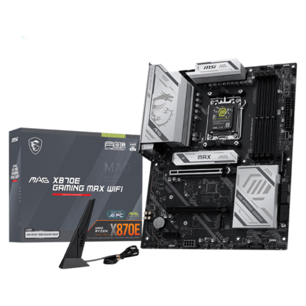 MSI MAG X870E GAMING MAX WIFI placa base AMD X870E Zócalo AM5 ATX