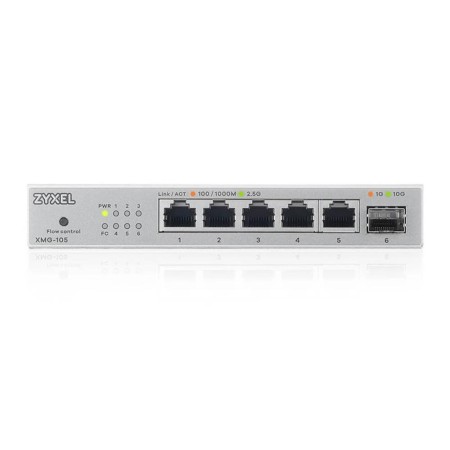 Switch zyxel xmg - 105 6 puertos