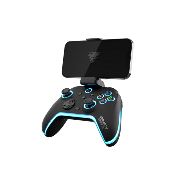 Dragonshock Aurora Plus Negro Bluetooth/RF/USB Gamepad Analógico/Digital Android, PC, Playstation 3, iOS