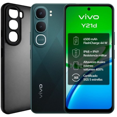 Smartphone Vivo Y21D 6GB/ 256GB/ 6.68″/ Verde