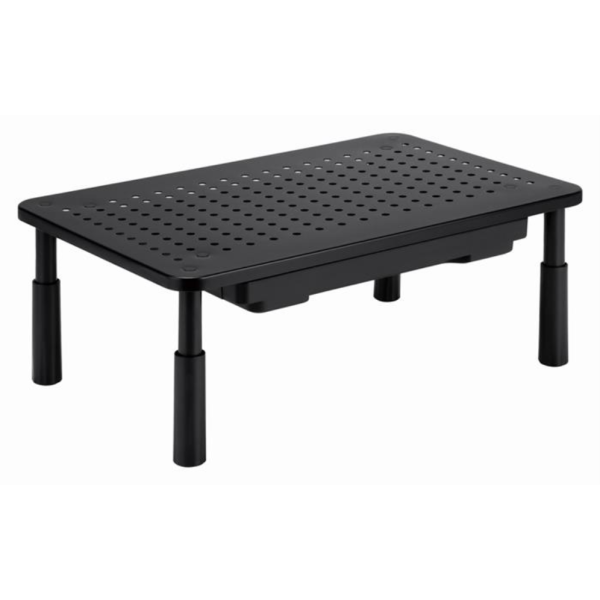 Gembird MS-TABLE-D-01 soporte para monitor Negro