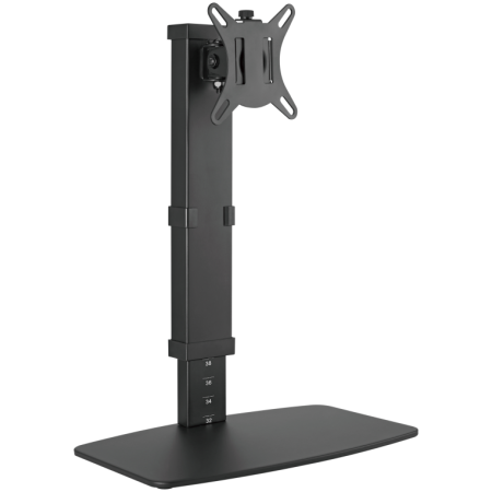 Gembird MS-D1ST-02 soporte para monitor 81,3 cm (32″) Escritorio Negro
