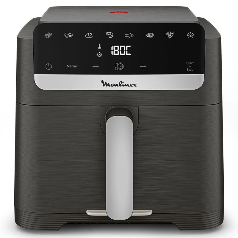 Freidora por Aire Airfryer / Sin Aceite Moulinex EZ866H/ 2020W/ Capacidad 7.5L