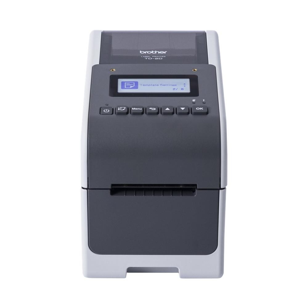 Impresora de etiquetas y tickets brother td - 2350d300 termica directa - usb tipo c - red - wifi - bluetooth