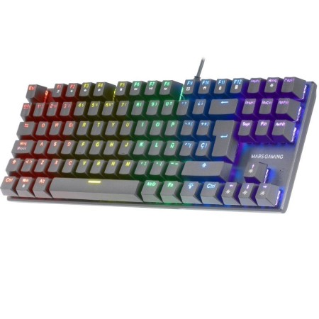 Teclado Gaming Mecánico Mars Gaming MK80BES/ Switch Azul