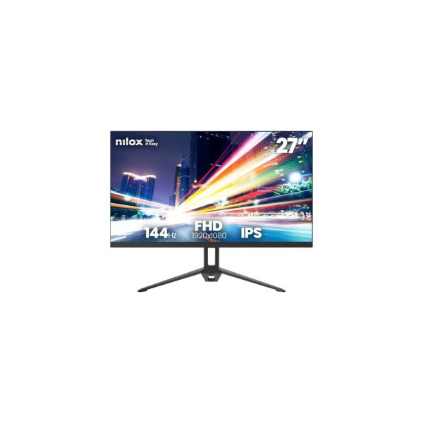 MONITOR 27″ HDMI VGA NILOX NXM27FHD14411 IPS FHD 144Hz 5ms NEGRO
