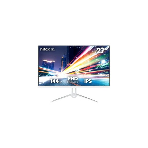 MONITOR 27″ HDMI VGA NILOX NXM27FHD14411W IPS FHD 144Hz 5ms BLANCO
