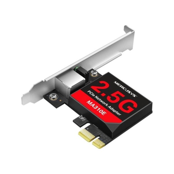 Tarjeta de red mercusys ma310e 1x 2.5gbps rj45 pci express