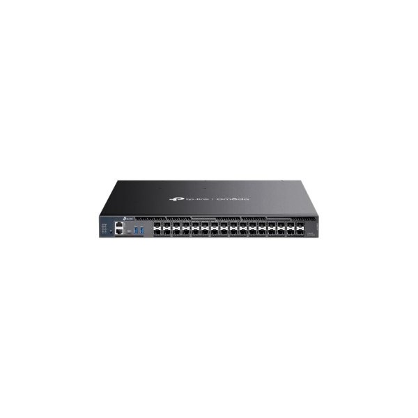 SWITCH GESTIONABLE L3 TP-LINK OMADA SX6632YF 32P 26x10GB SFP+ 6x25GB SFP28 APP METALICO RACK NEGRO