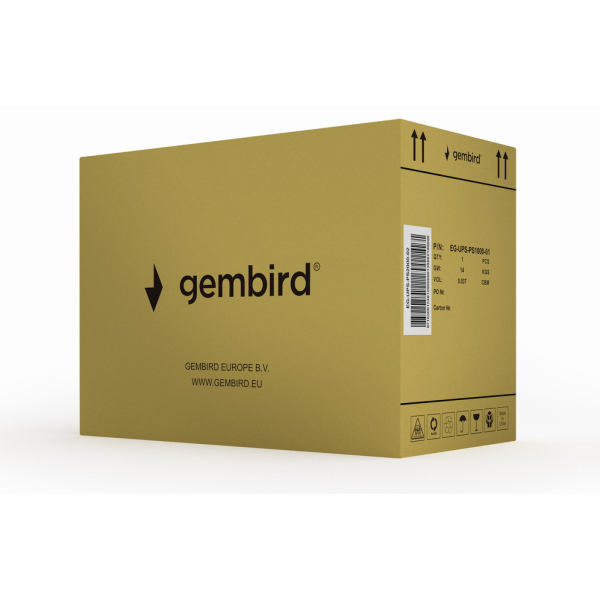 Gembird EG-UPS-PS2000-02 sistema de alimentación ininterrumpida (UPS) Línea interactiva 2 kVA 1600 W 5 salidas AC