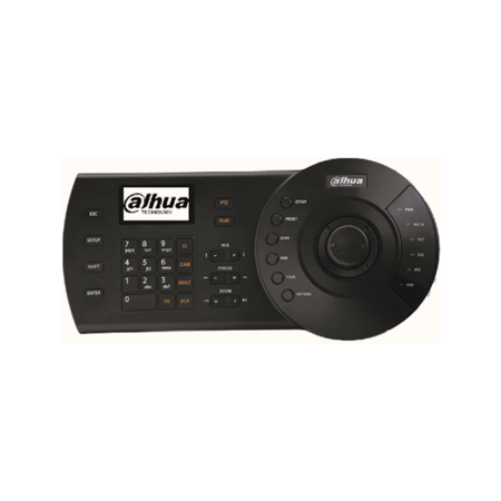 DHI-NKB1000-E: DAHUA TECLADO DE CONTROL DE RED, JOYSTICK 3 EJES, RJ45, RS-232, RS-485, RS-422, USB, LCD 75,2X33,85MM, CONTROL PT