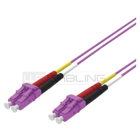 Cable fibra optica monomodo wp 2m - 50 - 125 - lc - lc