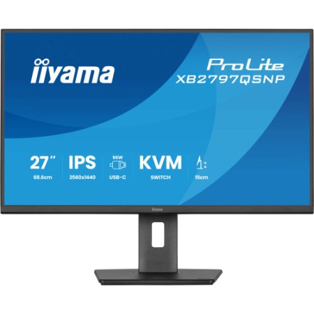 MONITOR IIYAMA 27″ IPS, 4-SIDE SLIM BEZEL 2560X1440 75HZ