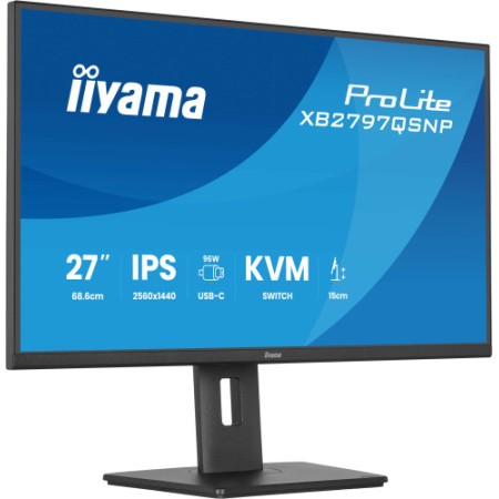 MONITOR IIYAMA 27″ IPS, 4-SIDE SLIM BEZEL 2560X1440 75HZ