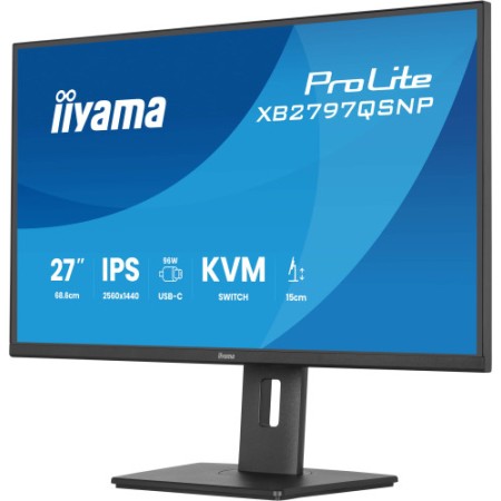 MONITOR IIYAMA 27″ IPS, 4-SIDE SLIM BEZEL 2560X1440 75HZ