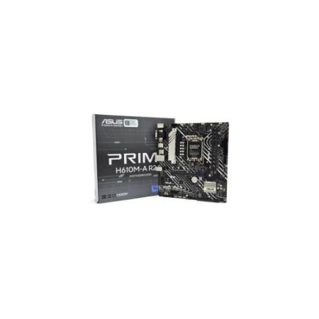 PLACA ASUS PRIME H610M-A R2.0,INTEL,1700,H610,2DDR5,96GB,VGA+HDMI+DP,4SATA3+2M.2,3USB2.0,2USB3.2,USB-C,1GB,MATX