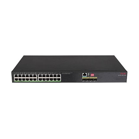 H3C - (9801A2DK) - H3C IE4320-28S-HPWR L2 INDUSTRIAL ETHERNET SWITCH WITH 8*10/100/1000BASE-T POE++ PORTS,16*10/100/1000BASE-T P