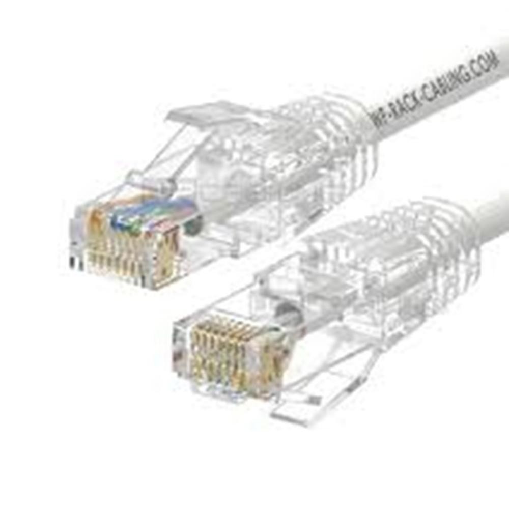 Cable de red slim wp latiguillo rj45 u - utp cat.6a 2m blanco