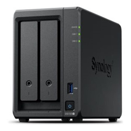 Servidor nas synology disk station ds725neo+ 4gb 2 bahias gigabit ethernet