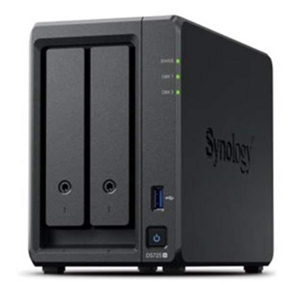 Servidor nas synology disk station ds725neo+ 4gb 2 bahias gigabit ethernet