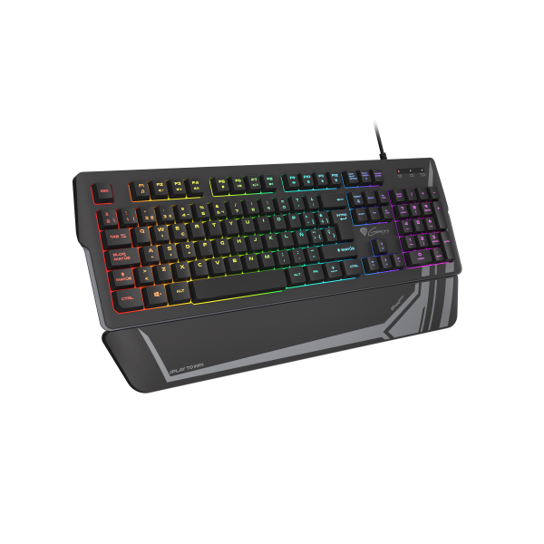 GENESIS Rhod 350 RGB teclado Juego USB QWERTY Español Negro