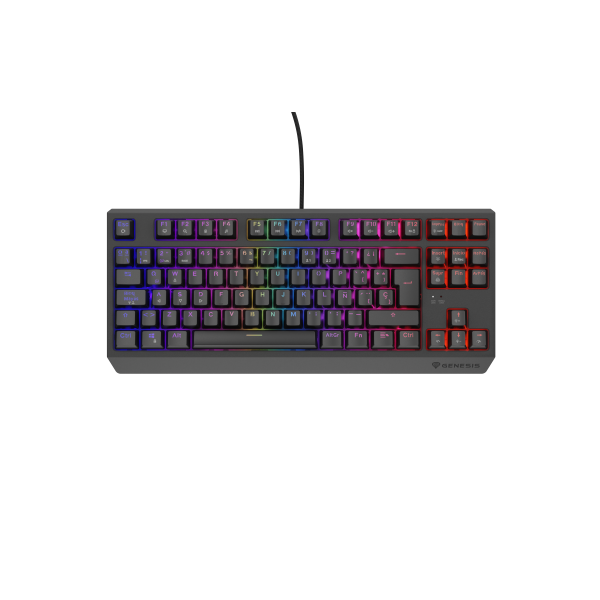 GENESIS Thor 230 TKL teclado Juego USB QWERTY Español Negro