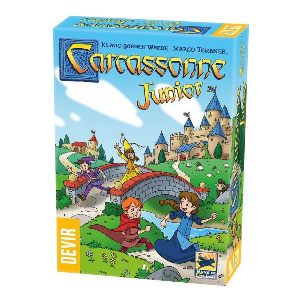 Juego de mesa devir carcassonne junior (trilingüe)