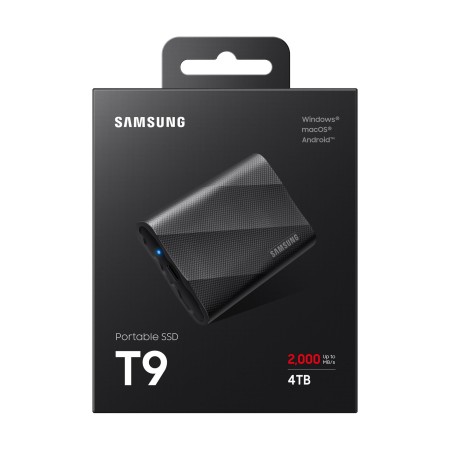 EXTERNAL PSSD T9 BLACK 4TB