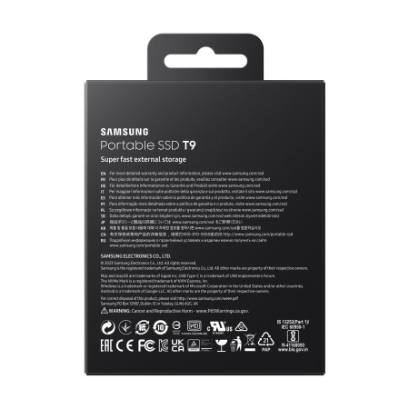 EXTERNAL PSSD T9 BLACK 4TB
