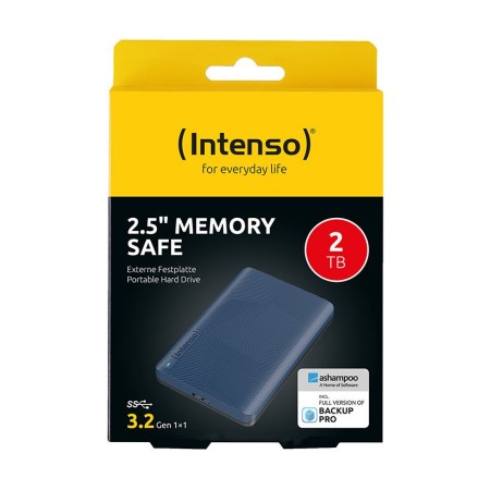 Intenso HDD Externo 6029585 2TB 2.5″ USB 3.2 Azul