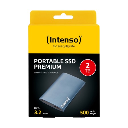 Intenso External SSD 2TB Premium Edition Blue