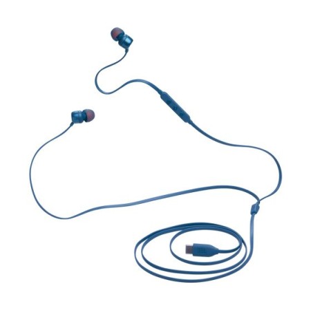 Auriculares Intrauditivos JBL Tune 310C/ con Micrófono/ Azules