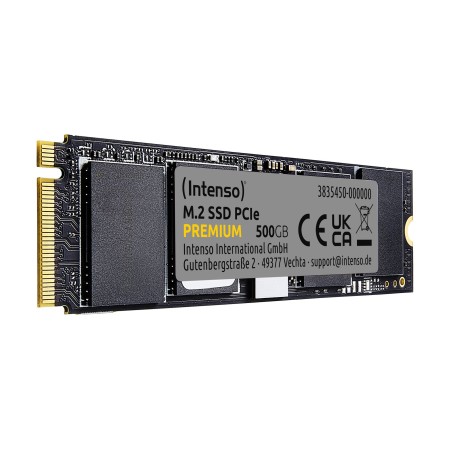 Intenso SSD 500GB Premium M.2 PCIe, 500 GB, M.2, 2100 MB/s