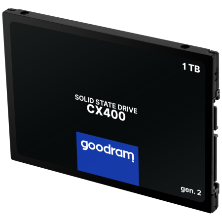 Goodram CX400 gen.2, 1 TB, 2.5″, 550 MB/s, 6 Gbit/s