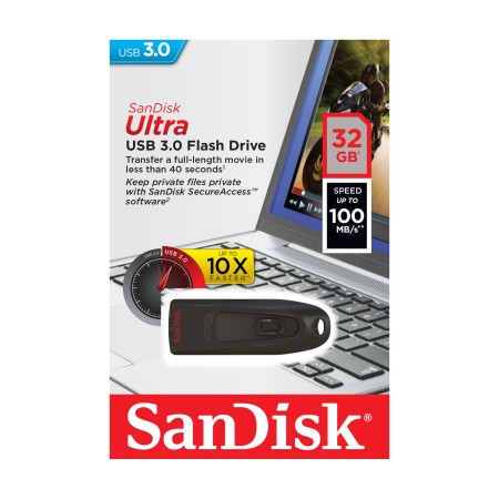 Pendrive 32GB SanDisk Cruzer Ultra USB 3.0