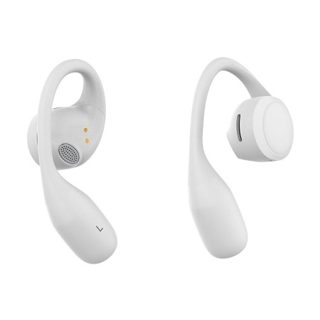 Auriculares Deportivos Bluetooth SPC Ether 2 Sense con estuche de carga/ Autonomía 8h/ Blancos