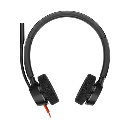 Auriculares Poly Blackwire 3225 para Microsoft Teams + 3.5 mm + Adaptador USB-C/A/ con Micrófono/ Jack 3.5 - USB Tipo-C/ Negros