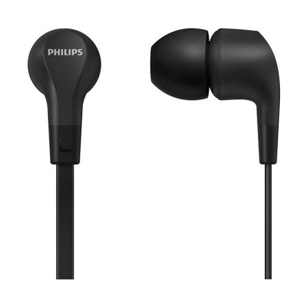 Auriculares Intrauditivos Philips TAE1105/ Jack 3.5/ Negros
