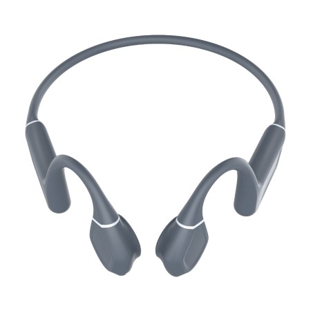 Auriculares Inalámbricos Deportivos de Conducción Ósea Leotec Osea Kuri/ con Micrófono/ Bluetooth/ Grises