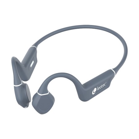 Auriculares Inalámbricos Deportivos de Conducción Ósea Leotec Osea Kuri/ con Micrófono/ Bluetooth/ Grises