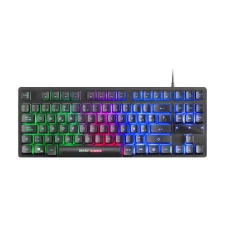 Pack Gaming Mars Gaming MCPTKLES/ Teclado + Ratón Óptico