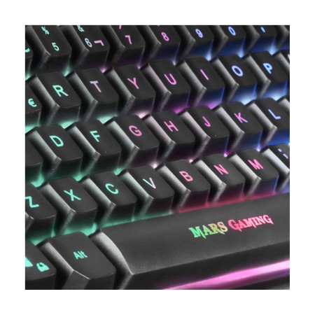 Pack Gaming Mars Gaming MCPTKLES/ Teclado + Ratón Óptico