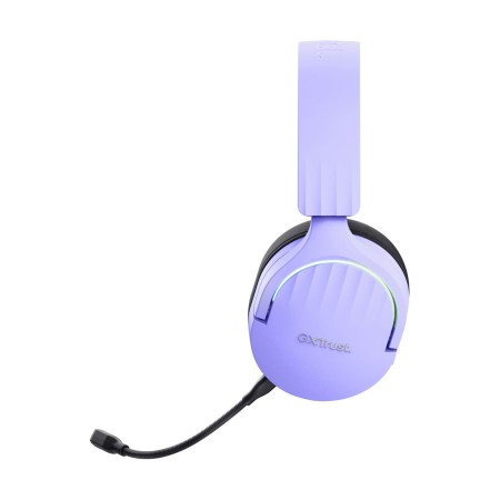 Auriculares Gaming Inalámbricos con Micrófono Trust Gaming GXT 491 Fayzo/ Bluetooth/ Jack 3.5/ Morados