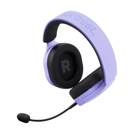Auriculares Gaming Inalámbricos con Micrófono Trust Gaming GXT 491 Fayzo/ Bluetooth/ Jack 3.5/ Morados