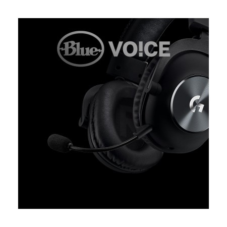Auriculares Gaming con Micrófono Logitech G Pro X/ Jack 3.5/ USB/ Negros
