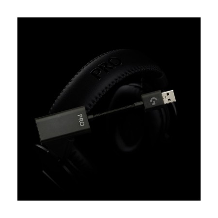 Auriculares Gaming con Micrófono Logitech G Pro X/ Jack 3.5/ USB/ Negros
