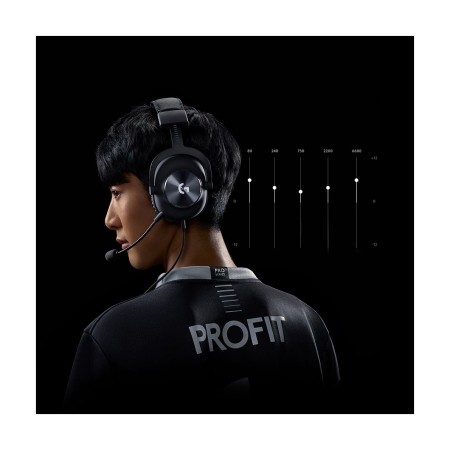 Auriculares Gaming con Micrófono Logitech G Pro X/ Jack 3.5/ USB/ Negros